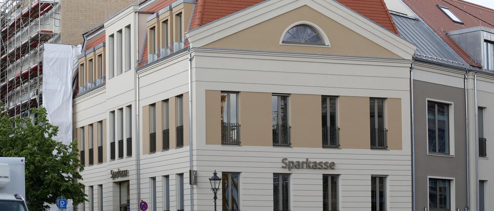 Die neue Geschäftsstelle Potsdam-Stadtmitte der Sparkasse befindet sich im Erdgeschoss des Haus Einsiedel.