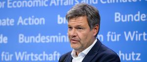 Klimaschutzminister Robert Habeck brachte am Mittwoch das Klimapaket auf den Weg.