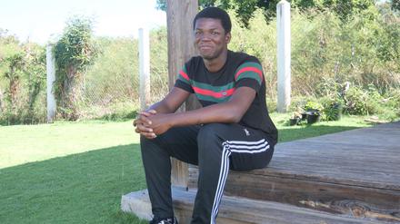 Rony Ceron tritt für Guadeloupe in der Leichtathletik an.