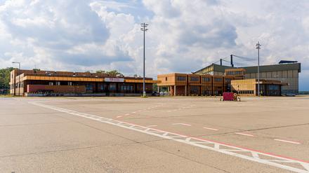 10.09.2021, Berlin, Deutschland, GER, Gelände des ehemaligen Flughafen Berlin Tegel Otto Lilienthal TXL. *** 10 09 2021, Berlin, Germany, GER, Site of the former Berlin Tegel Airport Otto Lilienthal TXL