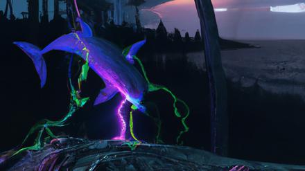 Empathie und Meeresbiologie. Aus der Ballhaus-Ost-Produktion „Flipper“.