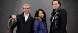 Nikolaus Römisch, Philipp Bohnen und Pianistin Kyoko Hosono sind das Philharmonia Klaviertrio Berlin.