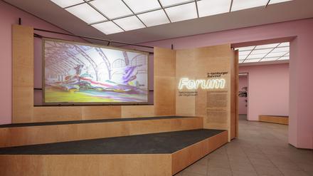 Austausch zwischen dem Museum und seinen Besuchern, im neuen „Forum. Hamburger Bahnhof“. Dort wird auch die Geschichte des Hamburger Bahnhofs erzählt.