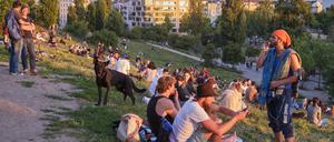 Der Mauerpark in Berlin.