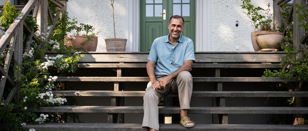 Der Makler Erik Schmitz verkauft den Traum vom grünen, ruhigen Jottwehde.