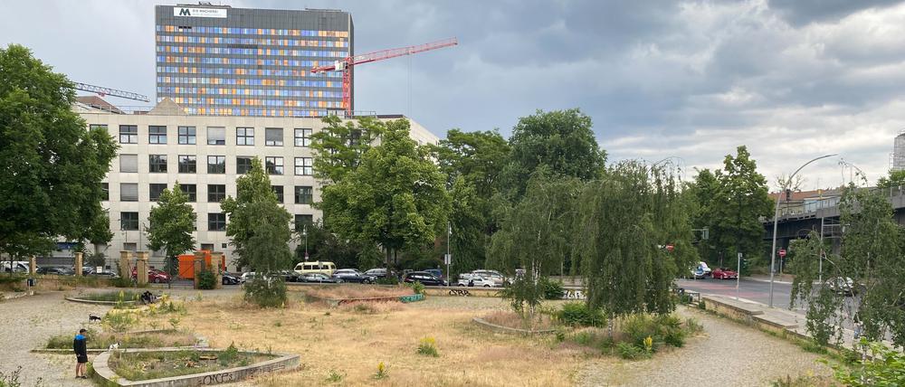 Die CDU-Fraktion will einen Platz in Kreuzberg nach der ukrainischen Hauptstadt Kyiv benennen. Vorgeschlagen wird ein Teil des Elise-Tilse-Parks auf dem Gelände des ehemaligen Anhalter Bahnhofs.