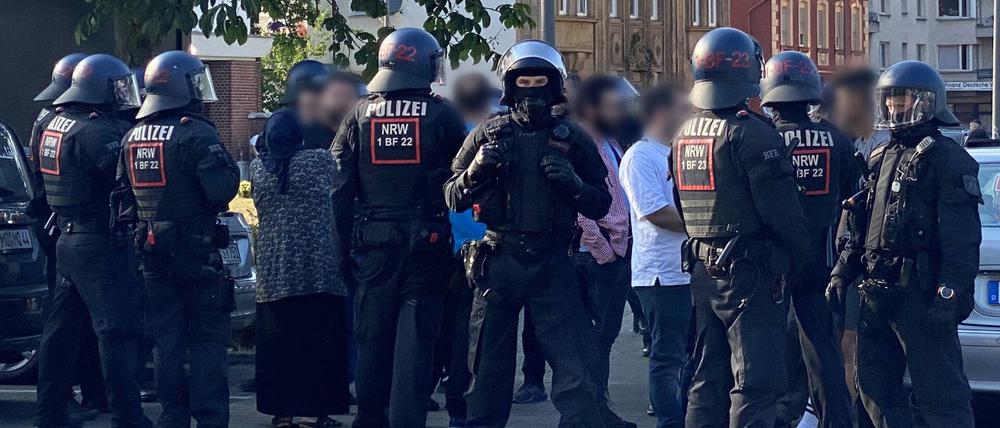 Clan-Auflauf in Castrop-Rauxel: Bei Massenschlägereien zwischen Syrern und Libanesen gab es Verletzte.