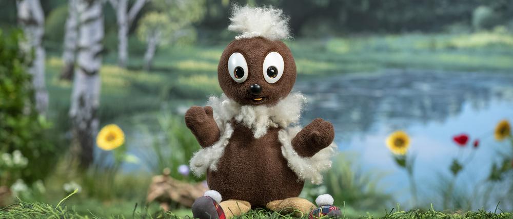 Ach du meine Nase! Auch Kobold Pittiplatsch wird im Plüschtier-Kaufhaus angeboten.