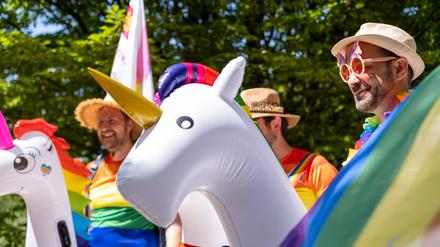 Die Marzahn Pride im Jahr 2023.