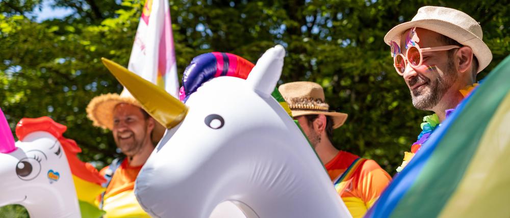Die Marzahn Pride im Jahr 2023. 