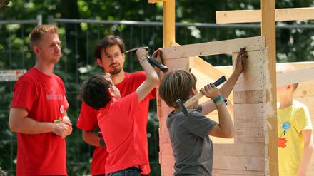 Die Stadt der Kinder gehört zu den bekanntesten Potsdamer Ferienprojekten. 