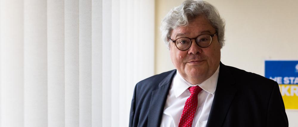 Der Europaabgeordnete Reinhard Bütikofer (Bündnis 90/Die Grünen).