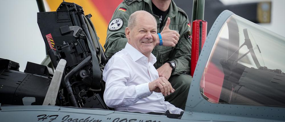 Bundeskanzler Olaf Scholz (SPD).