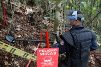 Nirgendwo in Kolumbien gibt es mehr Landminenopfer als in Antioquia.