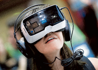 VR-Brillen kommen überwiegend bei Videospielen zum Einsatz, die Technik kann wegen der besonderen Sicht aber auch den den Journalismus verändern.