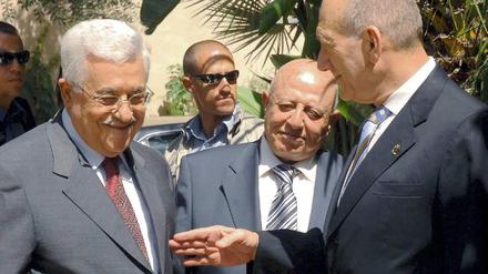 Abbas und Olmert
