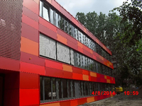 So sieht ein sogenannter modularer Ergänzungsbau an der Brodowin-Grundschule in Alt-Hohenschönhausen aus.