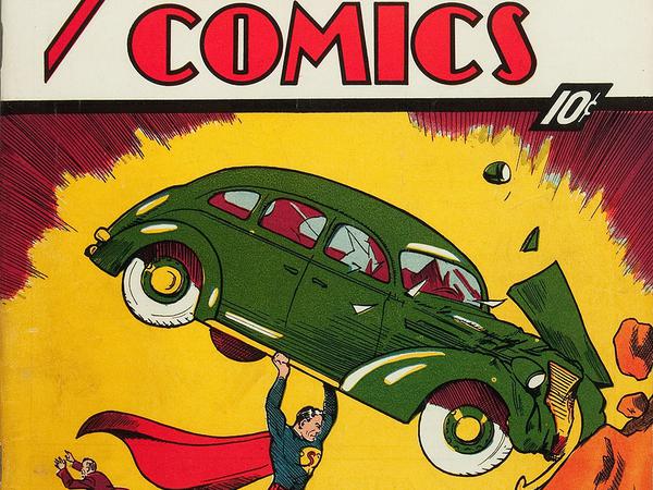 Premiere: In diesem Heft hatte Superman 1938 seinen ersten Auftritt.