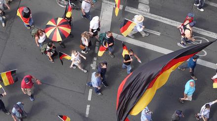 Im Mai 2018 demonstrierten Anhänger der AfD unter dem Motto „Zukunft für Deutschland“ in Berlin.