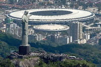 Bald geht's los: Das Maracana-Stadion in Rio de Janeiro.