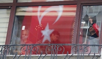 Aufräumarbeiten nach dem Selbstmordattentat in Istanbul