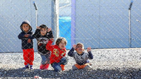 Flüchtlingskinder aus Syrien, hier in einem Camp im Nordirak, werden auch demnächst in Steglitz-Zehlendorf untergebracht werden