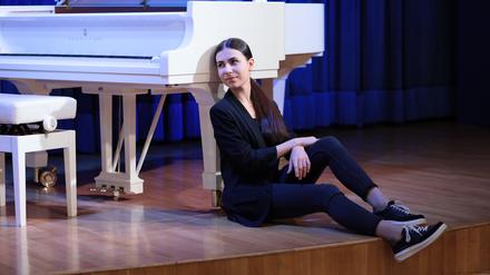 Solistin am Klavier: Alexandra Dovgan.