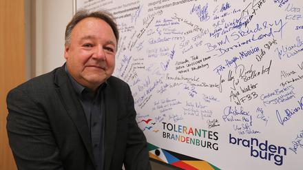 Alfred Roos, Chef des Netzwerks Tolerantes Brandenburg 