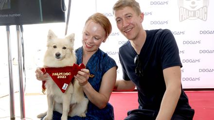 Die Verleihung des Palm-Dog-Preises in Cannes.