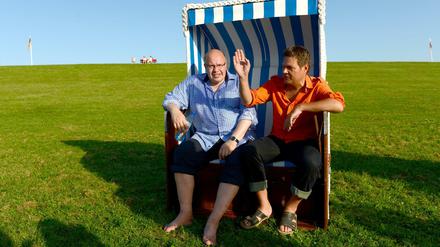 Lange her. Mit seinem Nachfolger Robert Habeck saß Peter Altmaier im Sommer 2012 im Strandkorb. 