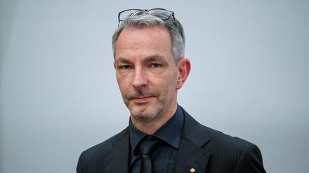 Frank Ebert, neuer Landesbeauftragter für die Aufarbeitung der SED-Diktatur, nach seiner Amtseinführung im Berliner Abgeordnetenhaus.