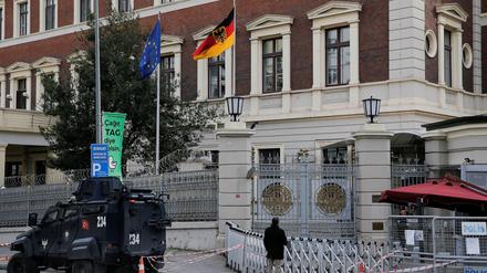 Die deutsche Botschaft in Istanbul ist aus Sicherheitsgründen geschlossen.