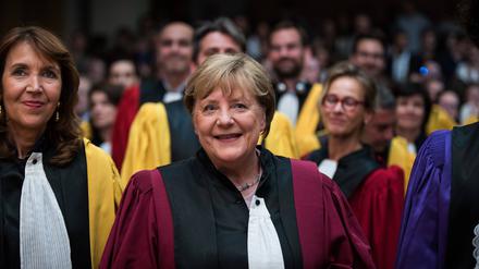 Geehrt, geachtet - und kritisiert: Angela Merkel