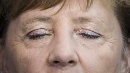 Angela Merkel, damals (2018) noch als Bundeskanzlerin.