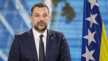 Minister unter Verdacht: Elmedin Dino Konakovic, Außenminister von Bosnien und Herzegowina.