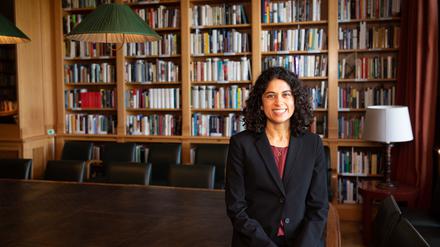 Forscht über Soldaten. Saira Mohamed ist Professorin an der Berkely University in Oakland und ist zu Gast am Wannsee.