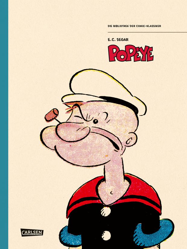 Die Bibliothek der Comic-Klassiker: „Popeye“ von E. C. Segar. Übersetzung Matthias Wieland, Carlsen, 272 Seiten, 35 Euo.
