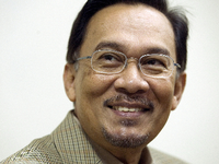 Rückkehr in die Politik: Anwar Ibrahim, früherer Vize-Ministerpräsident von Malaysia