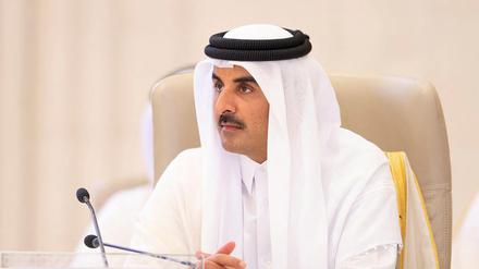 Katars Emir Emir Sheikh Tamim bin Hamad al-Thani.