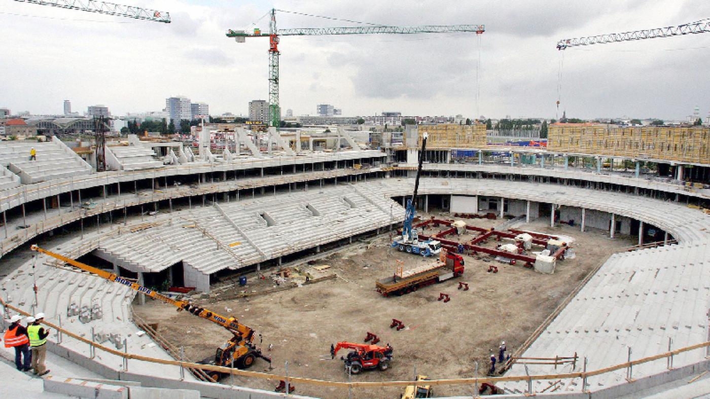 Sportstätten Arena mit Aussicht