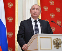 Wladimir Putin erhebt schwere Vorwürfe gegen die Ukraine.
