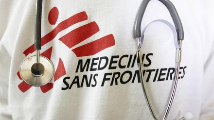 Ärzte ohne Grenzen-Logo.