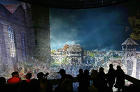 Das Panorama "Luther 1517" des Künstlers Yadegar Asisi thematisiert die Epoche der Reformation.