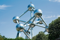 Brüssel: Das Atomium ist - neben den Einrichtungen der Europäischen Union - das wohl bekannteste Wahrzeichen der Stadt.