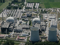 Das Kernkraftwerks Biblis in Hessen im Mai 2011.