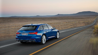Hinterm Horizont geht's weiter: Der Audi A6 Avant ist prädestiniert für Langstrecken.