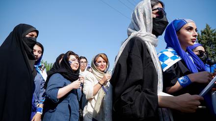Frauen in Teheran.