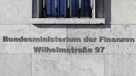 Aussenansicht des Bundesministeriums fuer Finanzen, DEU, Berlin, 22.03.2020 
