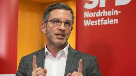 Marc Herter, stellvertretender SPD-Landesvorsitzender in Nordrhein-Westfalen, soll übergangsweise den Landesverband führen.