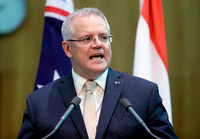Australiens Regierungschef Morrison bekräftigt immer wieder seinen Widerstand gegen eine klimafreundlichere Wirtschaftspolitik.